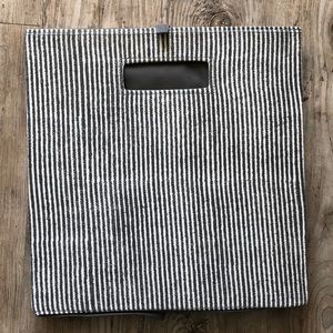Target Striped Fabric Storage Bin